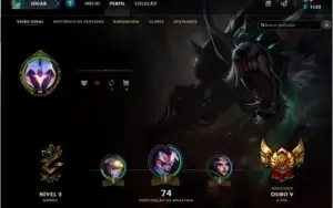 Conta smurf 23 champs 7/3 na md10