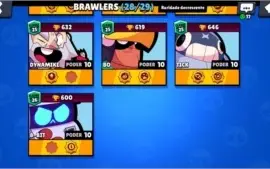 Conta TOP Brawl Stars (90% FULL)