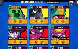 Conta TOP Brawl Stars (90% FULL)