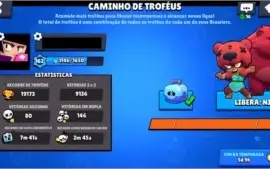 Conta TOP Brawl Stars (90% FULL)