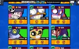 Conta TOP Brawl Stars (90% FULL)