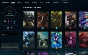 CONTA LEAGUE OF LEGENDS