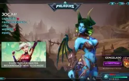 Conta paladins Hi-Rez, com pacote fundador e 400k Gold