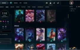 CONTA LOL NIVEL 103 COM 2 SKINS ULTIMATE ! MUITA COISA