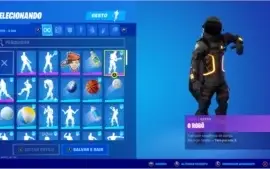 VENDO conta FORTNITE | 1ª Temporada | Tubarão Mako e muito +
