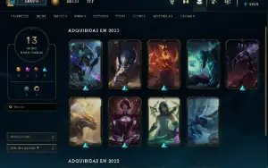 Conta league of legends Diamante 4