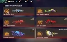 Conta free fire gemada promoção
