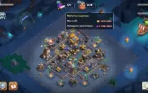 Clash of Clans CV 16 Semi FULL + CLÃ LEVEL 21