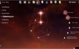 conta genshim AR 53 build perfeita com 3 5* dilluc cons 2