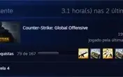 Counter-Strike GO PRIME com skins