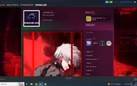 Conta Steam +40 Jogos, Csgo Prime e Apex com lendárias