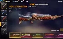 CONTA FREE FIRE GEMADA PASSE ANTIGO