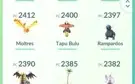 Conta pokemon lv 36