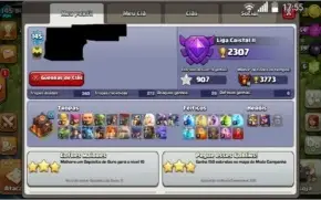 Cash Of Clans Super Combo Barato Cv 10 e recém Cv 9 (8.5)