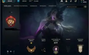CONTA LOL GOLD 766 SKINS MMR ALTO/CONTA VALORANT 30 SKINS+
