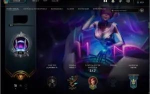 Vendo conta LOL, lvl 323, tier ouro season passada