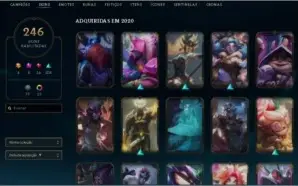 Vendo conta LOL, lvl 323, tier ouro season passada