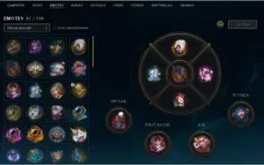Vendo conta LOL, lvl 323, tier ouro season passada