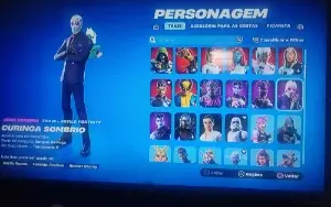 Conta Fortnite Com Travis Scott E Salve O Mundo Antigo