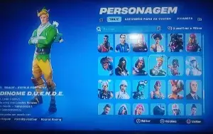 Conta Fortnite Com Travis Scott E Salve O Mundo Antigo