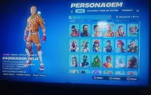 Conta Fortnite Com Travis Scott E Salve O Mundo Antigo