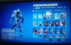 Conta Fortnite Com Travis Scott E Salve O Mundo Antigo