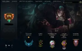 Conta Lol Br 209 Skins Platina 4 Todas As Seasons