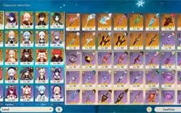 Baal + Cortador de Grama, Ayaka + Bis + Yoimiya + Bis + ...