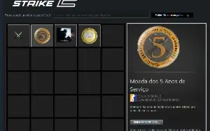 Conta Cs2 GamersClub LVL 18 +PRIME e Medalha de 5 anos 