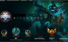 Conta gold V mmr alto ! smurf completa