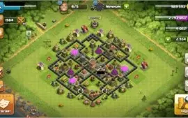 clash os clans cv 8 quase full