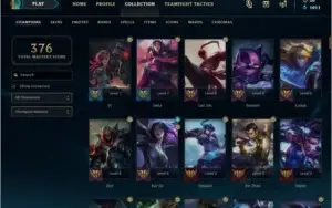 CONTA LOL GOLD 3 130 CHAMPS 122 SKINS
