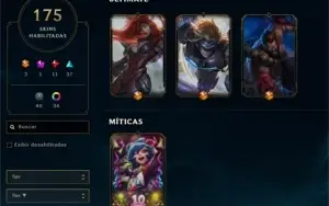 Conta lol 8 anos