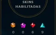 Conta League of Legends - Diamante 2
