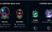 Conta League of Legends - Diamante 2