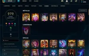 Conta League Of Legends (2017 ~ 2022)