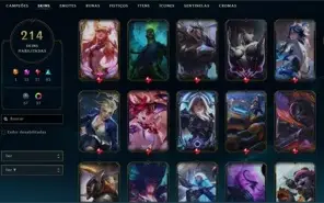 Conta League Of Legends (2017 ~ 2022)