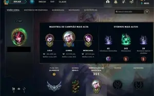Conta League Of Legends (2017 ~ 2022)