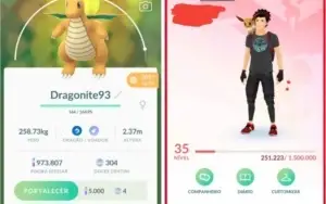 Conta Pokemon Go Level 35