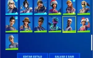 Conta Fortnite 131 Skins