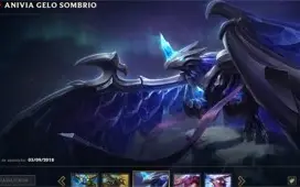 conta  lol com 86 skin
