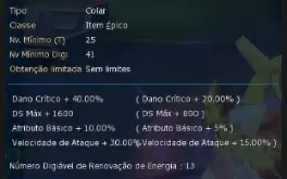 Conta Aoa e Susanoomon Shin Ladmo/Omega conta mid/end game