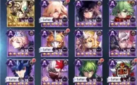Conta Saint Seyia Awakening lvl 58