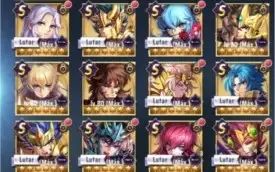 Conta Saint Seyia Awakening lvl 58