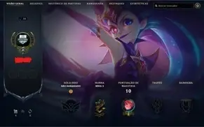 Conta Sem Rank 0 partidas MD10