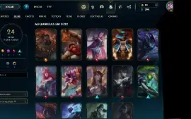 Conta LoL LV 90  com skins