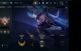 Conta LoL LV 90  com skins