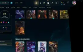 Conta LoL LV 90  com skins