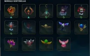 CONTA LOL 44 SKINS 124 CHAMPS LVL 285