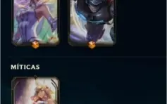 Conta LOL Bronze, skins ultimate, 1 mística e muitas épicas